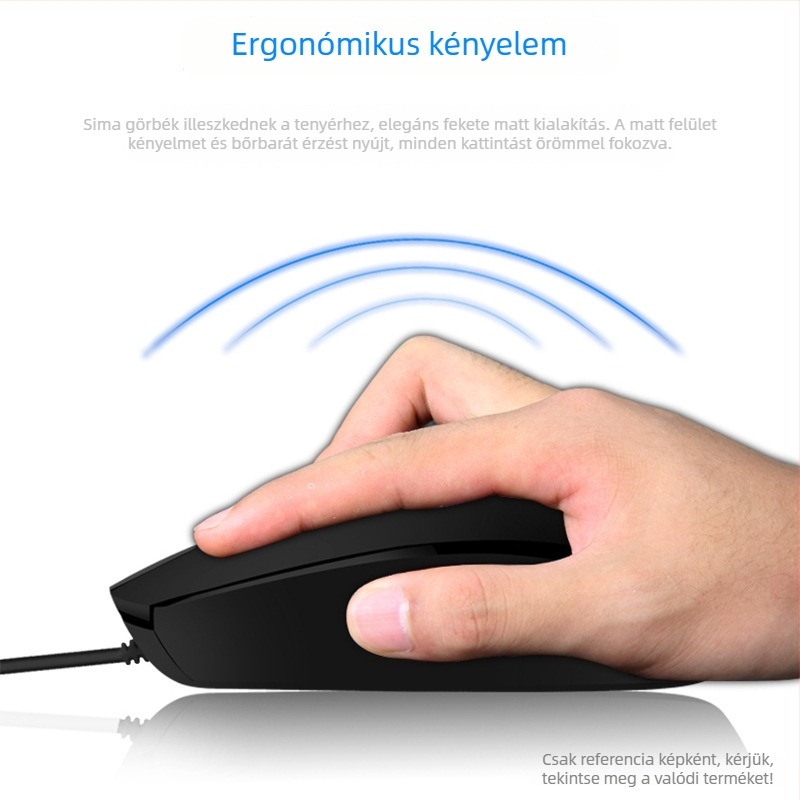 KM160 USB billentyűzet és egér szett, 1200dpi optikai, ergonómikus