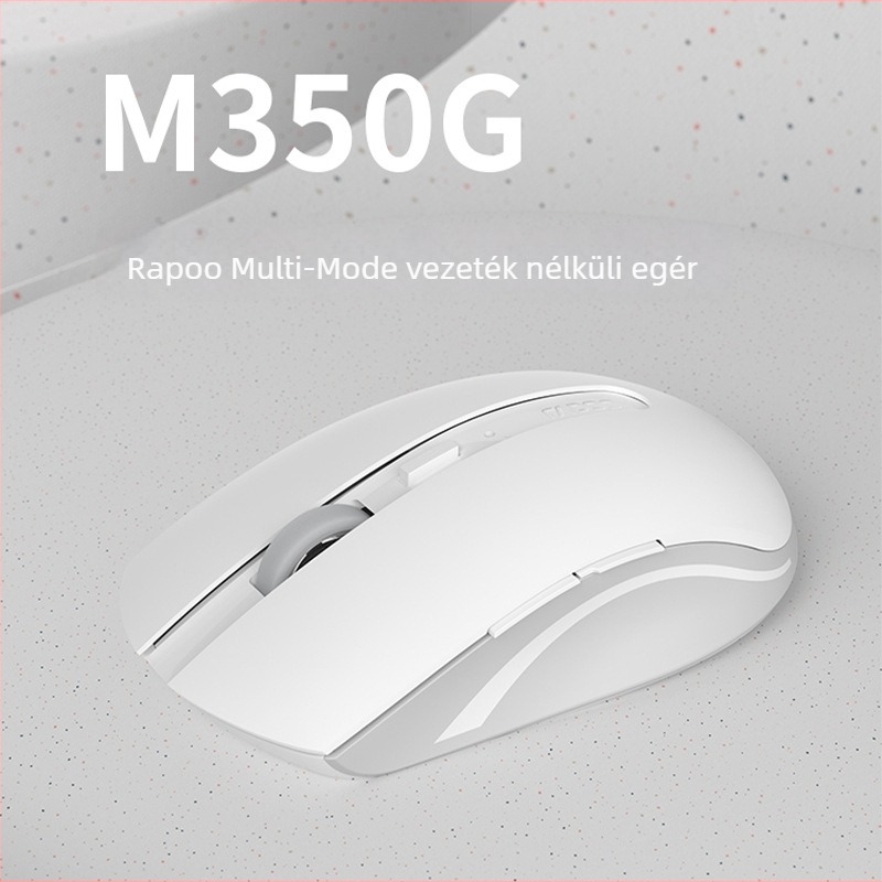RAPOO M350G vezeték nélküli egér – kettős mód 2.4G + Bluetooth, hangtalan optikai érzékelő