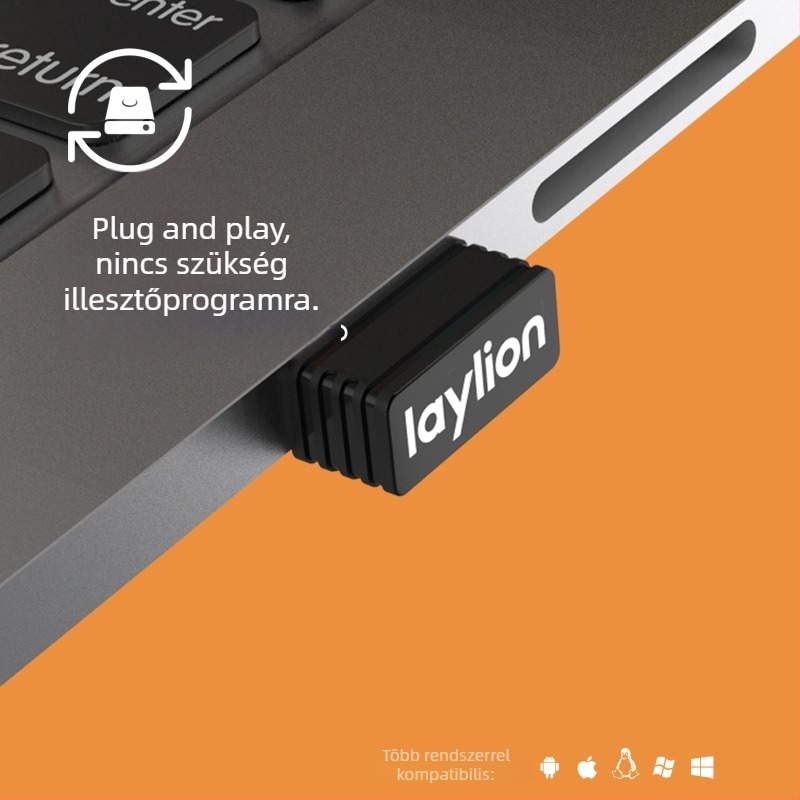 Laylion MJ523S USB 2.0 Fekete egérjiggler – Automatikus kurzormozgás a számítógép felébresztéséhez