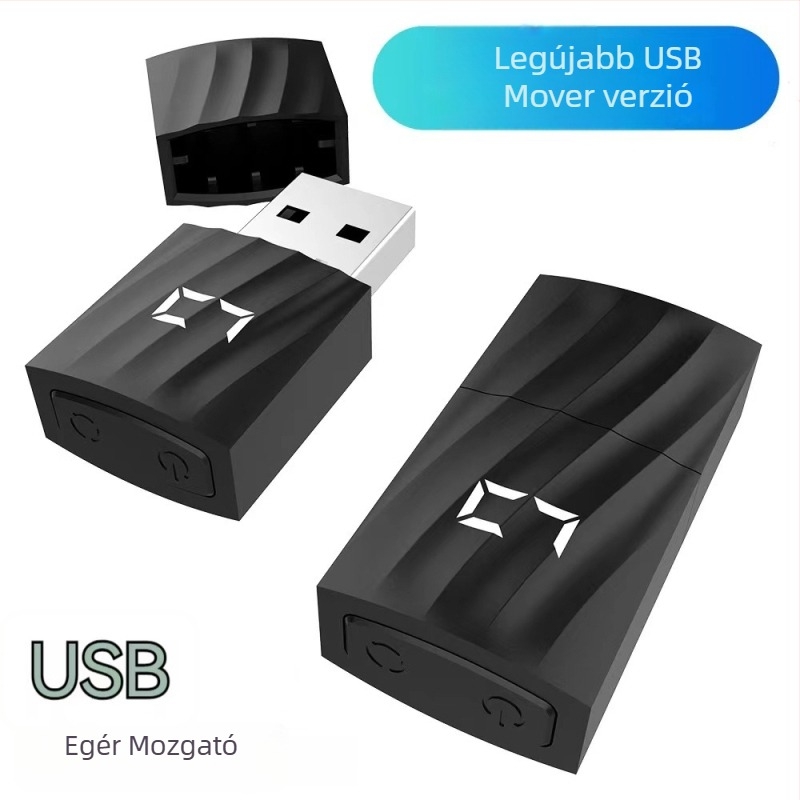 Q6 vezeték nélküli egér, 2 gombos, USB interfész, plug-and-play