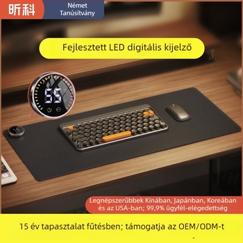 Xinke asztali fűtőpad, csatlakoztatott hálózati áramforrás, 220V, 80W, elektromos membrános fűtés, PVC kivitel, intelligens hőmérséklet-szabályozás