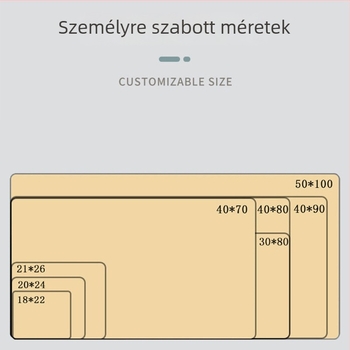 Egérpad, modell fse23, Jiaji szövet + természetes gumi, csúszásmentes, hőátviteli nyomtatás, testreszabható logóval