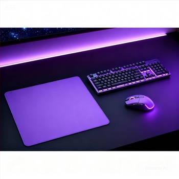 Poliuretán FPS egérpad, lila, nagy méret, ultra-soft, kardkovács stílusú, gaminghez