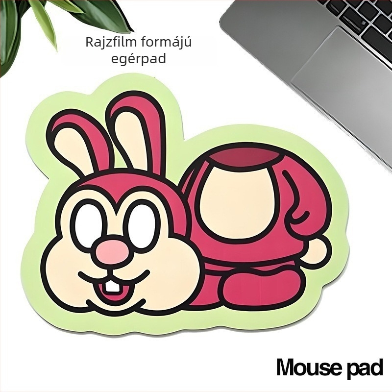 Egérpad PVC-gumiából, egyoldalas, kalkulátor funkcióval, nyomtatott logóval