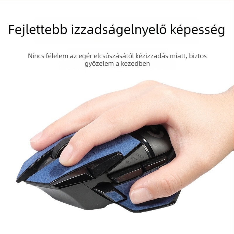 Logitech G502 egérpad – csúszásmentes, izzadságot felszívó, kopásálló gumialátét