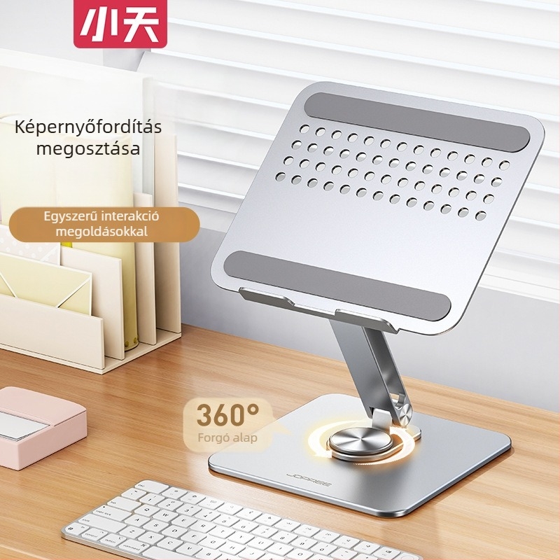 Little sky P30pro forgatható laptop állvány — alumíniumötvözet, magasság állítható 0–36 cm