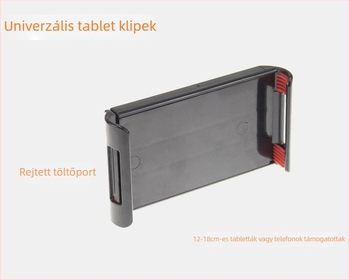 Mankas asztali tartó telefonra/tabletre, 360° fém cantilever, foldable teleszkópos kar, iPad kompatibilis, élő közvetítéshez