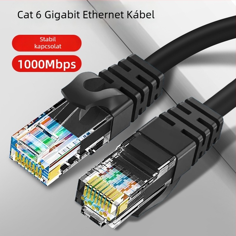 Kuxiang H02 Category 6e RJ-45 számítógép-kábel, réz/alumínium, 1 Gbps