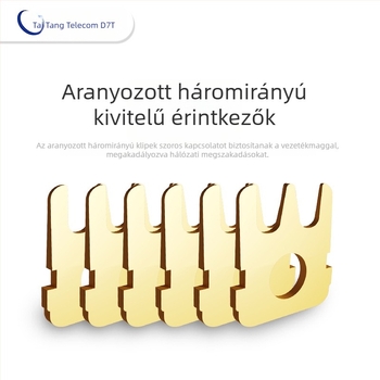 CAT6 árnyékolatlan patch kábel RJ45 interfésszel — átvitel 10000 Mbps, Márka: Dtt/Datang telecom, Modell: CAT6 árnyékolatlan patch kábel