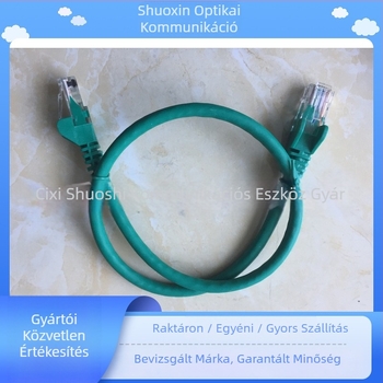 CAT6E Shieldelt hálózati kábel, CAT6, 1 Gbps, -45–45°C, húzási szilárdság 1000 N