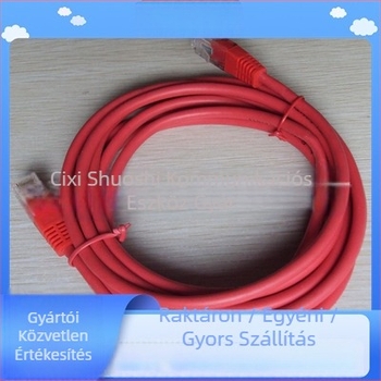 CAT6E Shieldelt hálózati kábel, CAT6, 1 Gbps, -45–45°C, húzási szilárdság 1000 N