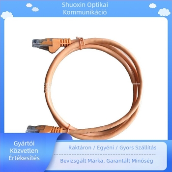 CAT6E Shieldelt hálózati kábel, CAT6, 1 Gbps, -45–45°C, húzási szilárdság 1000 N