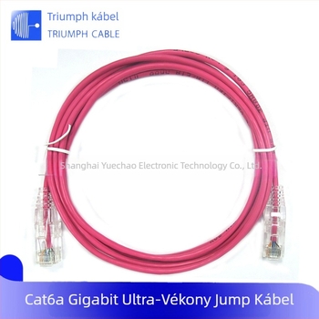 Cat6 Ethernet hálózati kábel, 1 Gbps, tiszta oxigénmentes réz OFC, vezető átmérője 3,2 mm, RJ11 interfész