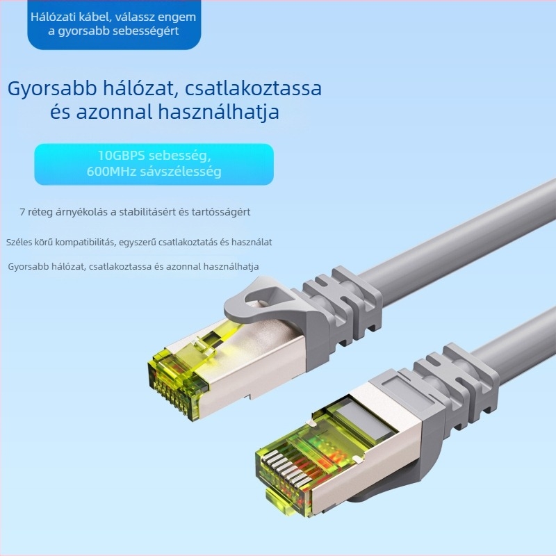 Category 6 Gigabites Ethernet hálózati kábel routerhez