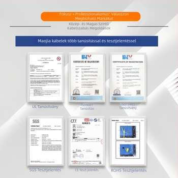 RJ45 kristályfejű injekciós teleszkópos CAT6 hálózati kábel, 10 Gbps, gyártás az ábrák szerint