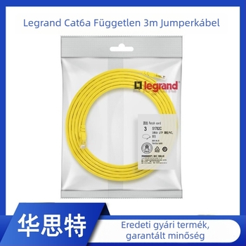 Luogang Cat6a árnyékolatlan hálózati jumper kábel set-top boxhoz és számítógéphez