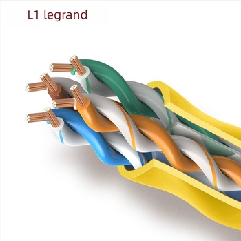 Luogang Cat6a árnyékolatlan hálózati jumper kábel set-top boxhoz és számítógéphez