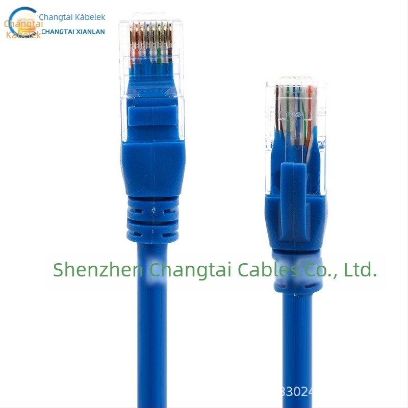 Oxigénmentes réz CAT6 UTP RJ45 28AWG árnyékolatlan gigabites számítógép-kábel