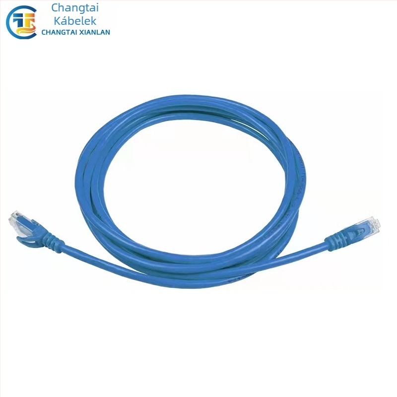 Oxigénmentes réz CAT6 UTP RJ45 28AWG árnyékolatlan gigabites számítógép-kábel
