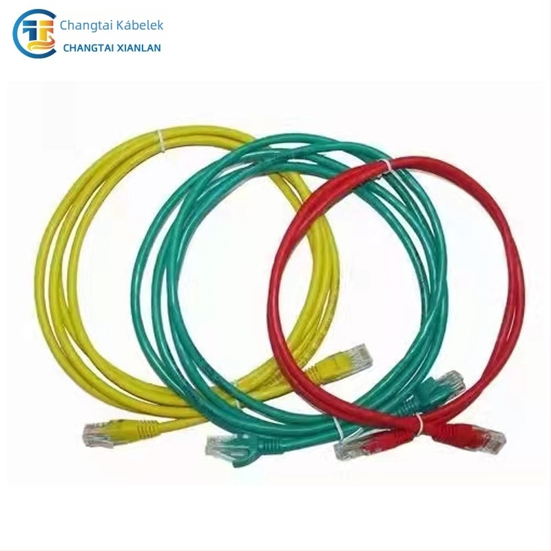 Oxigénmentes réz CAT6 UTP RJ45 28AWG árnyékolatlan gigabites számítógép-kábel