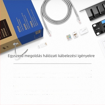 TPLINK Cat5e felügyeleti hálózati kábel, 305 m, EC5E-305B oxigénmentes réz 0.45, UTP