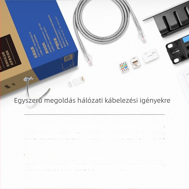 TPLINK Cat5e felügyeleti hálózati kábel, 305 m, EC5E-305B oxigénmentes réz 0.45, UTP