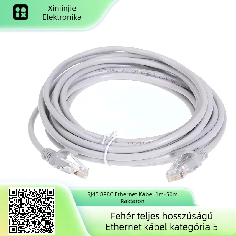Cat5e RJ-45 patchkábel routerhez, 1000 Mbps