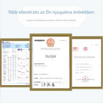 Zárható Cat6A RJ-45 kábel 8 maggal, 24 AWG