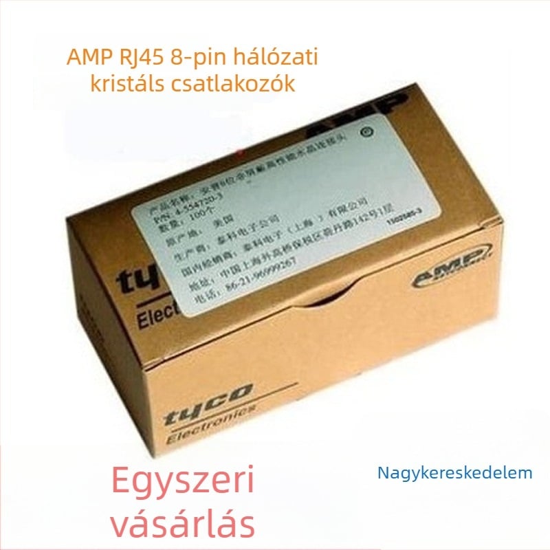 Cat5e RJ45 csatlakozó, 8P8C, rézmag, árnyékolatlan