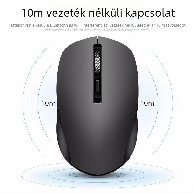 S1000 Vezeték nélküli egér • 2.4G • 1000 DPI • 3 gomb