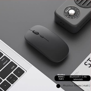 Kuxiang G02 vezeték nélküli optikai egér - 1000 dpi, USB, notebook és asztali számítógéphez