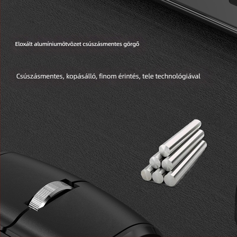 ENREN BENEFITS Bluetooth vezeték nélküli egér 2.4G és Bluetooth kapcsolattal