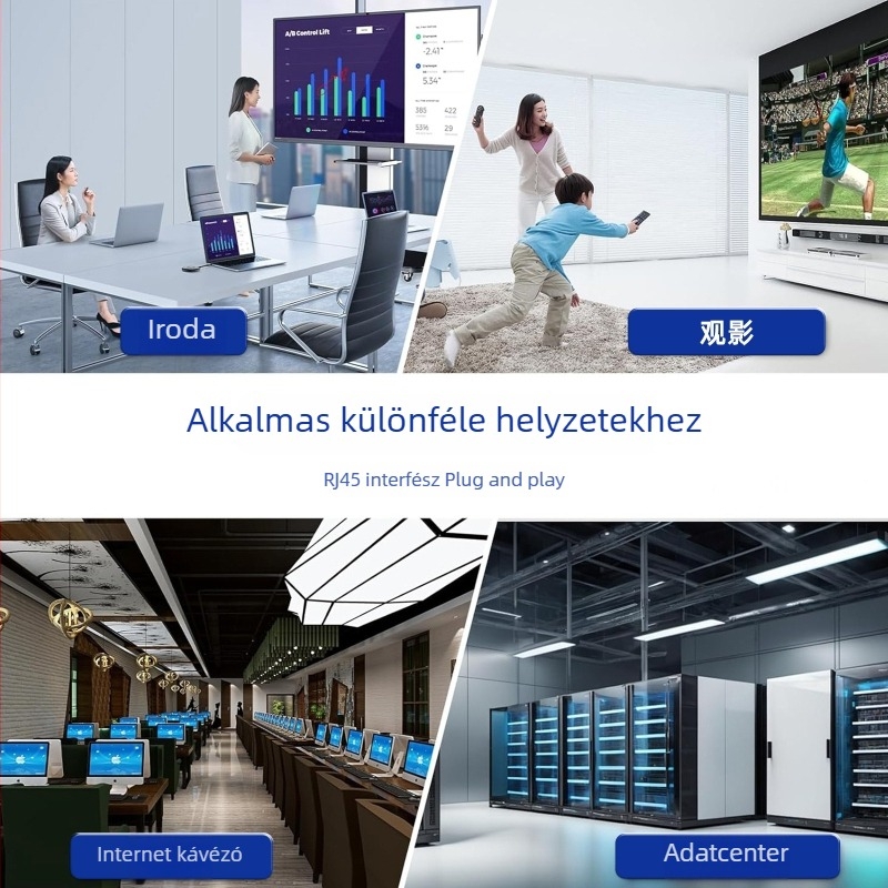 D-Sunty Beltéri Cat5e UTP hálózati kábel, patch kábel, Cat5e árnyékolatlan Ethernet kábel routerhez