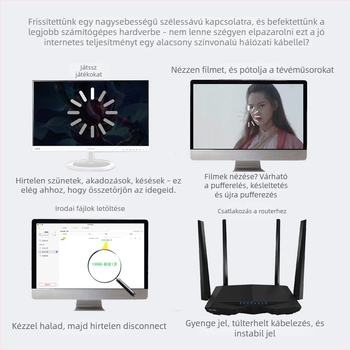 Cat7 SSTP kétszeresen árnyékolt patch kábel, 10000 MBps, -20°C-tól 70°C-ig, húzószilárdság 500 / nyomószilárdság 500, AMPYOBOO 001