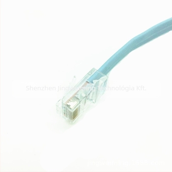 DB9–RJ45 konzolkábel, 1,5 m, réz vezető, nikkel bevonat, adapter típus, PC-kompatibilis