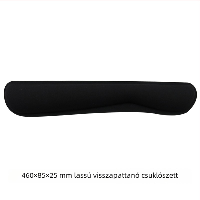 Billentyűzet pad – csuklótámasz, szövet felület lassú visszapattanású, egyoldalas, gumitalp