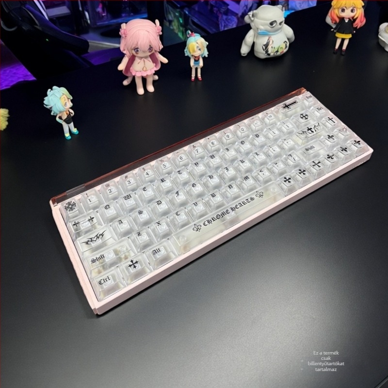 Yhjpc01 PC billentyűzet-készlet — egyedi billentyűk mechanikus billentyűzetekhez; anyag PC; modell Yhjpc01; tartalmaz keycap húzót; 1 év garancia