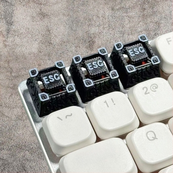 Személyre szabott ESC billentyűfedél, XH009 modell, vezeték nélküli, kereszttengelyes mechanikus billentyűzethez, kézzel készített