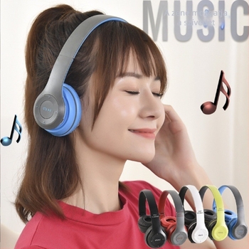 P47 Összecsukható vezeték nélküli gaming headset Bluetooth 5.0, sztereó hang, hangvezérlés