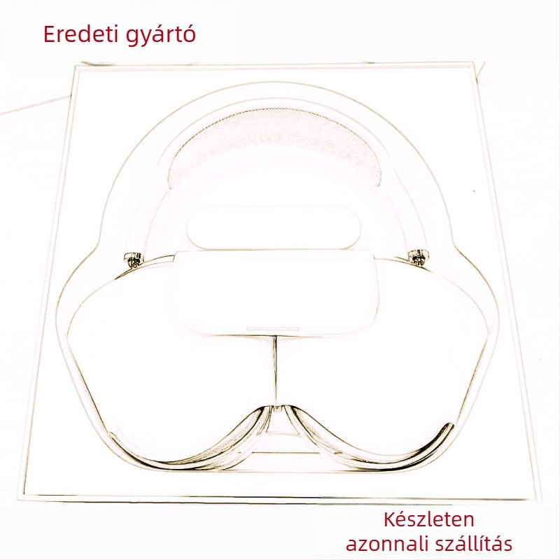 Vezeték nélküli Bluetooth over-ear fülhallgató aktív zajszűrővel, Bluetooth 5.3, 25 m hatótávolság, 8+ óra üzemidő, Luoda chipset