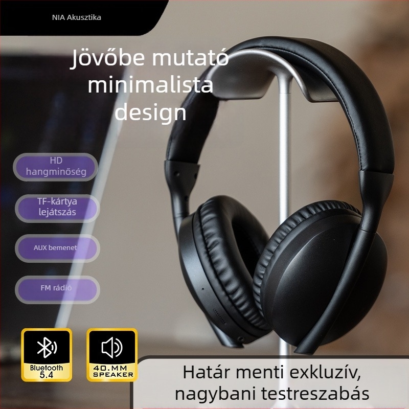 Over-ear Bluetooth fejhallgató S6000 – 40 mm meghajtók, 32 Ω impedancia, 20 Hz–20 kHz frekvencia-tartomány, 108 dB érzékenység, hibrid kapcsolódás (Bluetooth és 3,5 mm kábel)