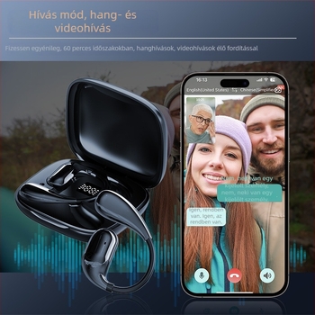 V16 fordító fülhallgató Bluetooth 4.0, USB 3.0, 200 mAh, iOS és Android kompatibilis