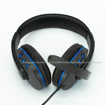 CNUNC SX028A kábeles gaming headset, 40 mm meghajtókkal, 3,5 mm-es csatlakozó, 20-20000 Hz frekvencia, mikrofon beépített