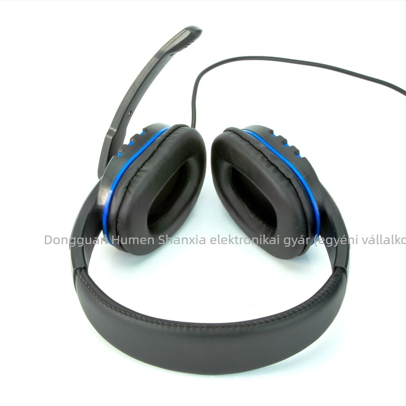 CNUNC SX028A kábeles gaming headset, 40 mm meghajtókkal, 3,5 mm-es csatlakozó, 20-20000 Hz frekvencia, mikrofon beépített