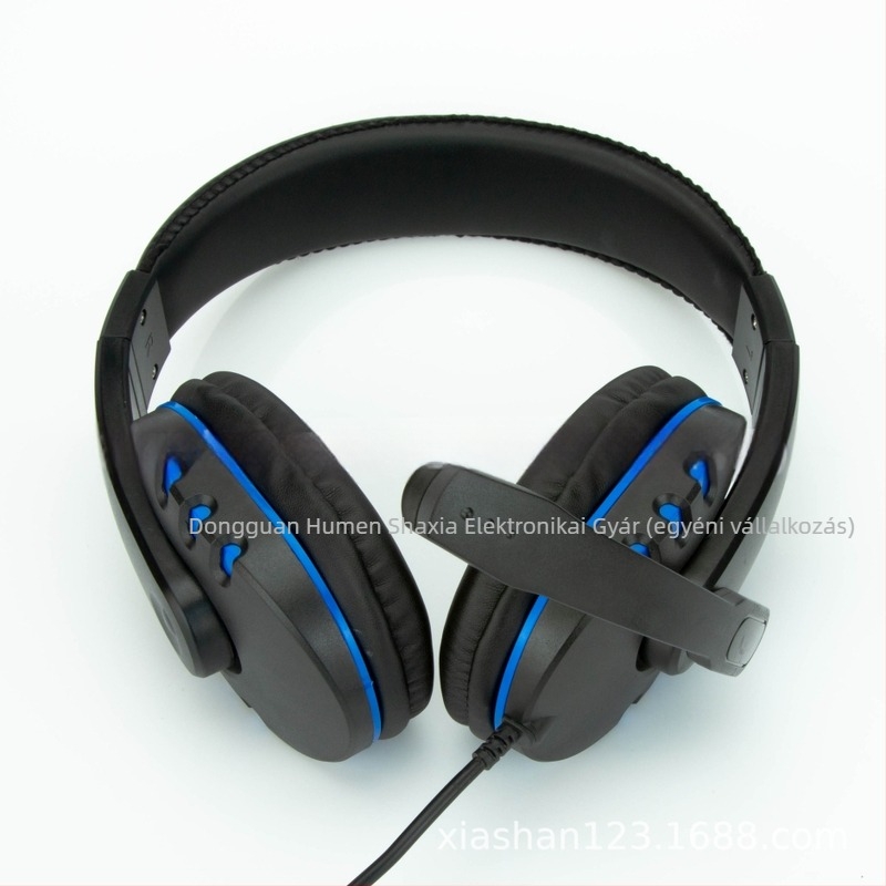 CNUNC SX028A kábeles gaming headset, 40 mm meghajtókkal, 3,5 mm-es csatlakozó, 20-20000 Hz frekvencia, mikrofon beépített