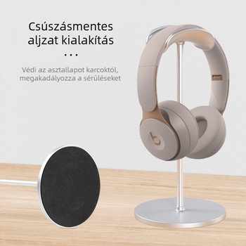 Fejhallgató-tartó játékhoz – alumíniumötvözet, leszerelhető, logónyomtatás, telefon tartó (Z25 modell)