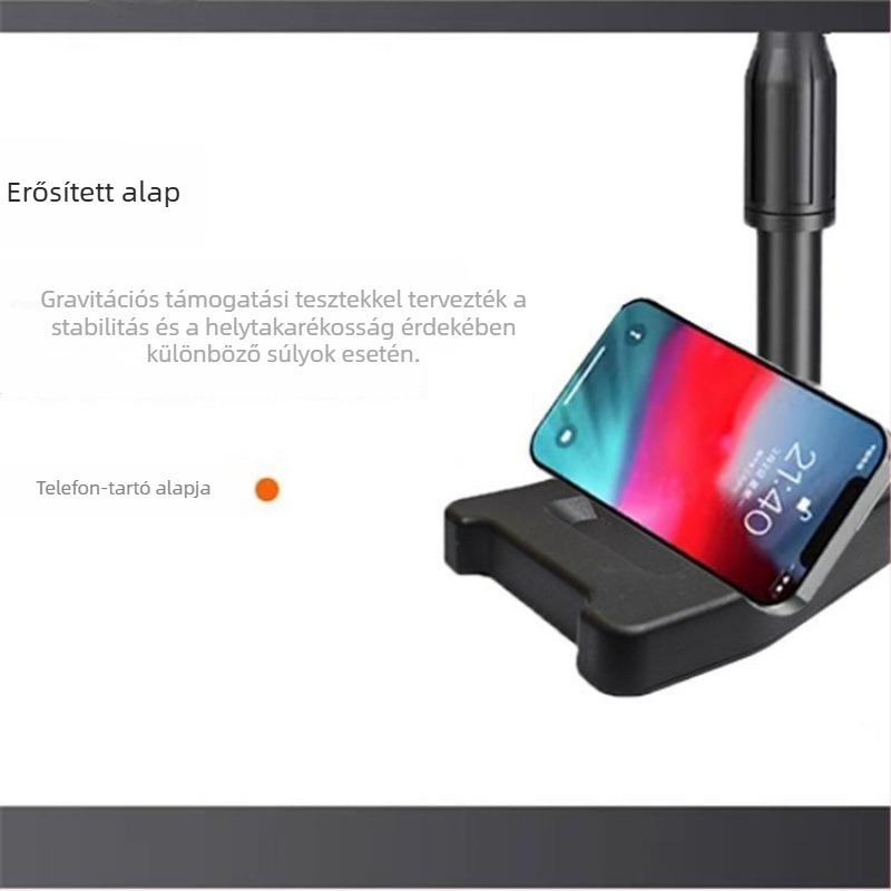 Fejhallgató állvány - univerzális, asztali számítógéphez, irodai használatra