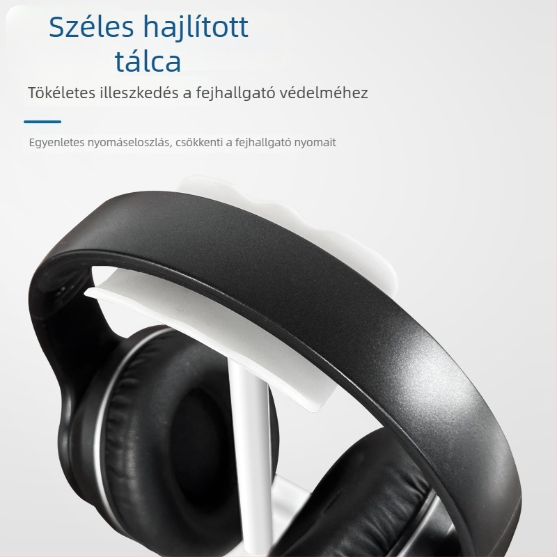 Alumínium asztali fejhallgató állvány, multifunkcionális kijelző, modell OXL-03