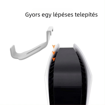 PSVR2 kezelőkarok töltő- és tároló dokkoló duális töltőkábelrel