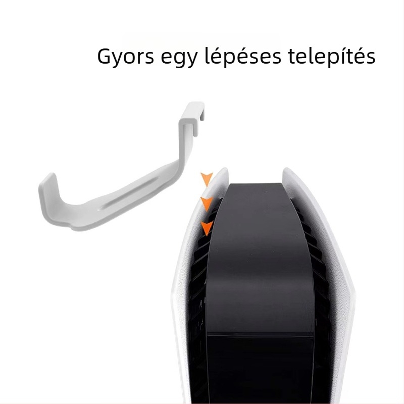 PSVR2 kezelőkarok töltő- és tároló dokkoló duális töltőkábelrel